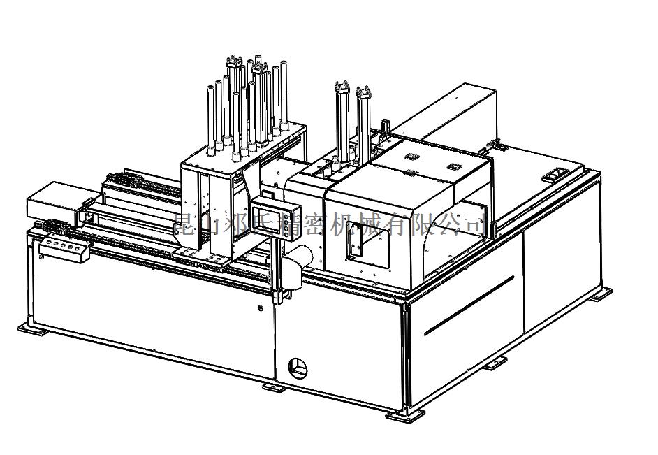 大型铝合金切割机DS2-A900设计图